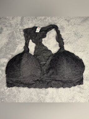 Wishlist Black Lace Racerback Bralette